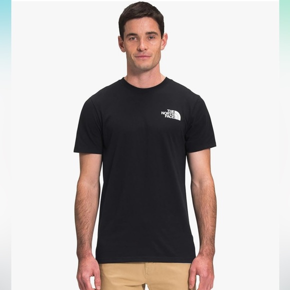 THE NORTH FACE Men's Short‎ Sleeve Box NSE Tee NWT Size L - Picture 1 of 4